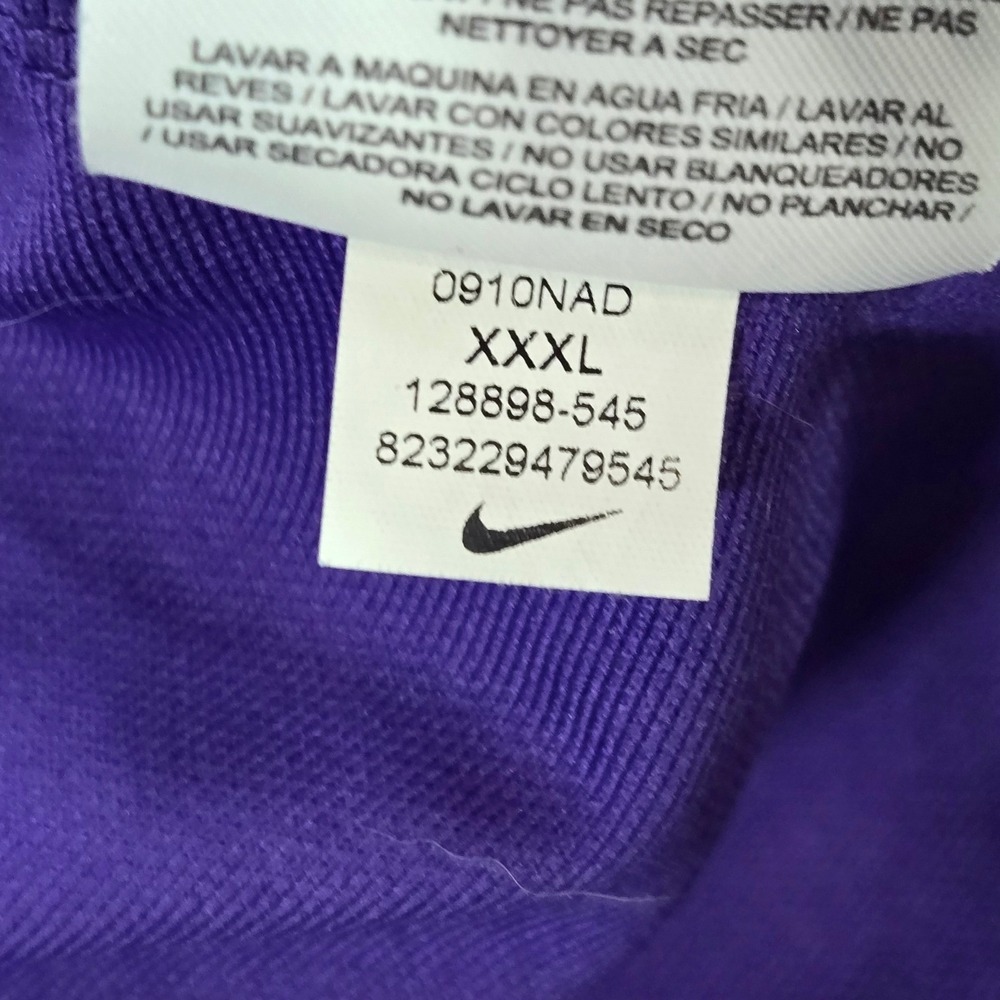 Nike Mens 3XL Purple Bay Hill Arnold Palmer Invitational Golf Polo Shirt - Picture 8 of 8